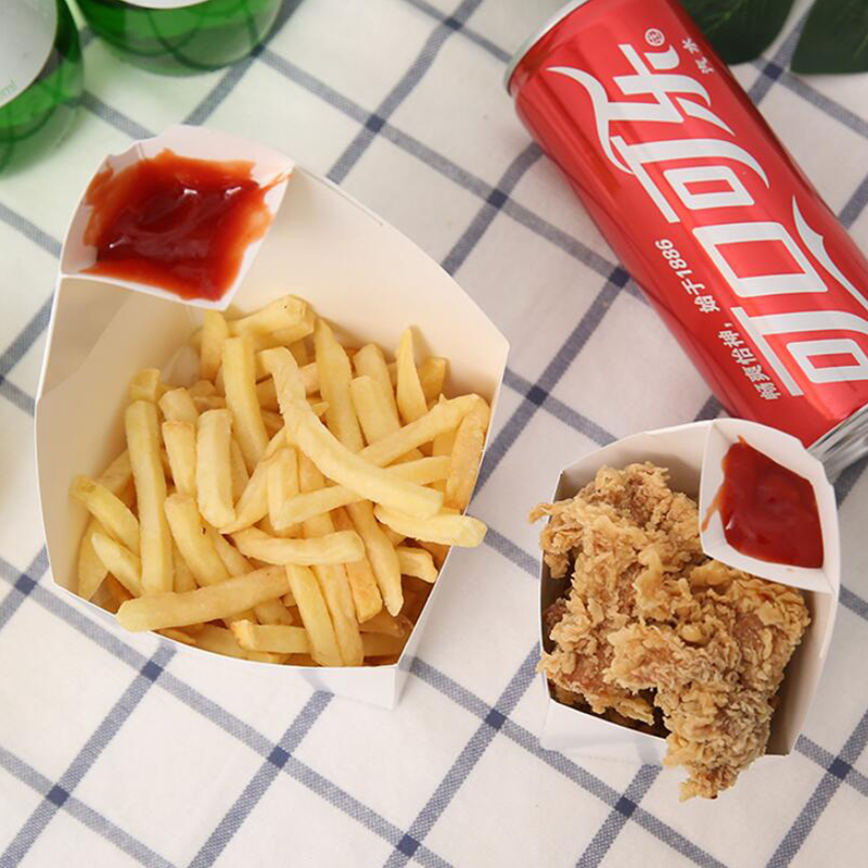 Négyzet alakú Chips Cone