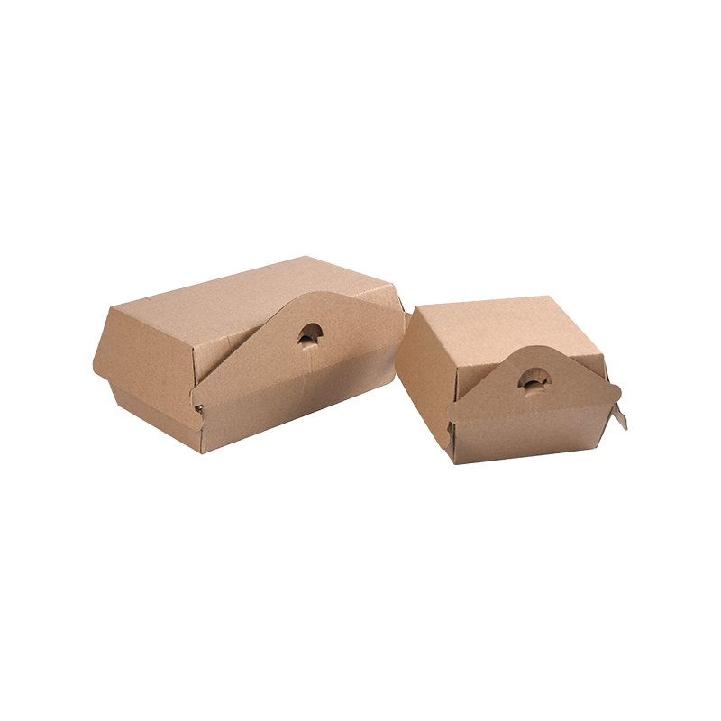 Éttermek Hullámpapír Burger Box